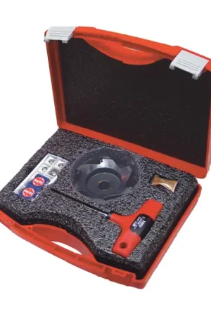 MIL-TEC KT-PS312-2 - 2.000" - Multi Insert Indexable Face Mill Set with Inserts, Right Hand Best Seller