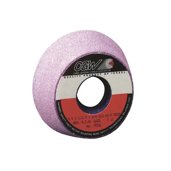 CGW ABRASIVES 34204 5"/ 3-3/4" Diameter Surface Grinding Wheel - 1-1/4" Hole Size, J Wheel Hardness Best Seller