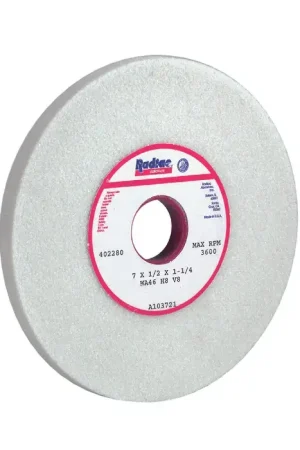 Affordable RADIAC 34078116 7" Diameter Surface Grinding Wheel - 1-1/4" Hole Size, H Wheel Hardness