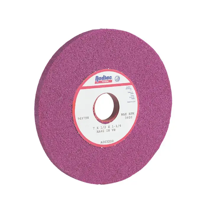 RADIAC 34077927 7" Diameter Surface Grinding Wheel - 1-1/4" Hole Size, I Wheel Hardness Big Sale