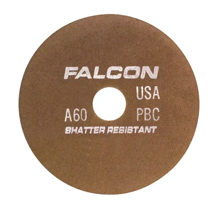 Clearance FALCON 6B42 7" Diameter Aluminum Oxide Bonded Cut-Off Wheel - 1/2" Hole Size, 0.062" Wheel Thickness