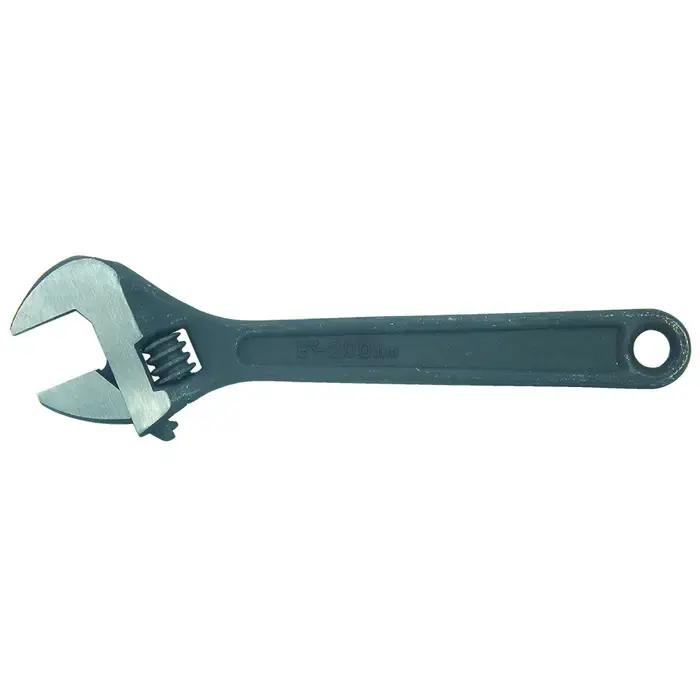 TTC TTC20612 Black Finish Adjustable Wrench Type, 6" Size, 3/4" Maximum Opening Adjustable Wrench Fan Favorite