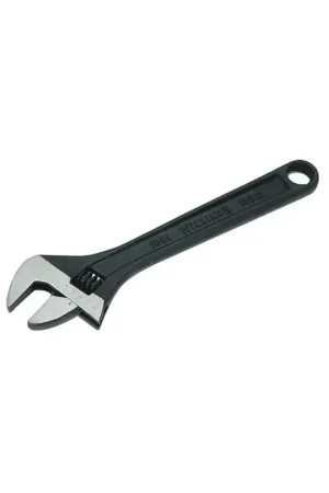 Get Yours WILLIAMS 13618A Black Phosphate Finish Adjustable Wrench Type, 18" Size, 2-3/8" Maximum Opening Adjustable Wrench