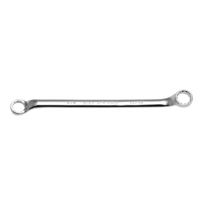 URREA 82426 24mm x 26mm Size, 14" Overall Length, Chrome Finish Finish Coating Box Double End Wrench Today Only