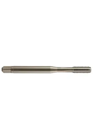 YMW 4-40 Size, H2 Limit, Bottoming Chamfer, 3 Flute, Steam Oxide, Vanadium High Speed Steel, Right Hand Cut S.T.I. Tap Certified