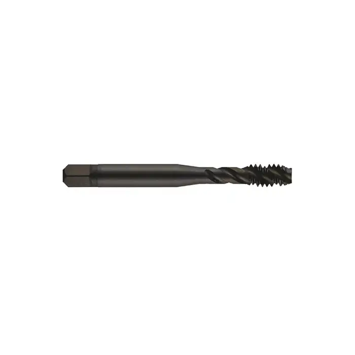 Best Price YMW 384662 1/4"-28 Size, H6 Thread Limit, Modified/Semi Bottoming Chamfer, 3 Flute, Black Oxide Vanadium High Speed Steel, Right Hand Cut Spiral Fluted Tap