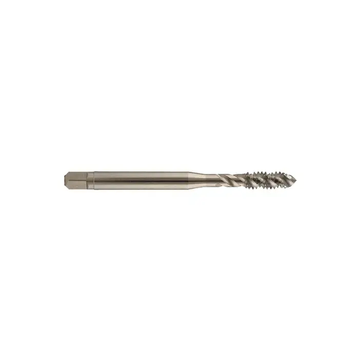 YMW M45-1.5 Size, D6 Thread Limit, Modified/Semi Bottoming Chamfer, 4 Flute, Bright Vanadium High Speed Steel, Right Hand Cut Spiral Fluted Tap Fast Shipping