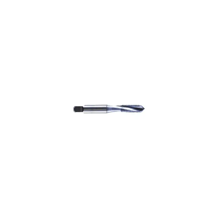 Genuine REGAL 074663MS M6-1 Size, D5 Thread Limit, Modified/Semi Bottoming Chamfer, 3 Flute, TiAIN H.S.S PMX, Right Hand Cut Spiral Fluted Tap