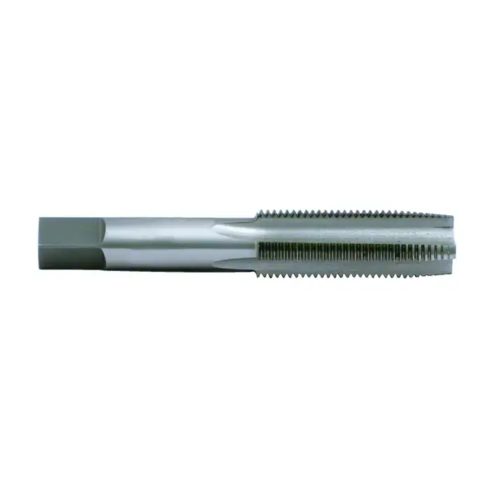 Mega Sale TTC 18-010-065 6mm-1.00mm Size, Taper Chamfer, Multiple Flute, Bright High Speed Steel, Right Hand Cut Straight Flute Hand Tap