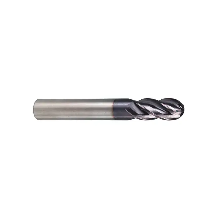 M.A. FORD 17918700A 3/16" Size, 3/8" LOC, 4 Flute, Solid Carbide Ball End Mill Must Have