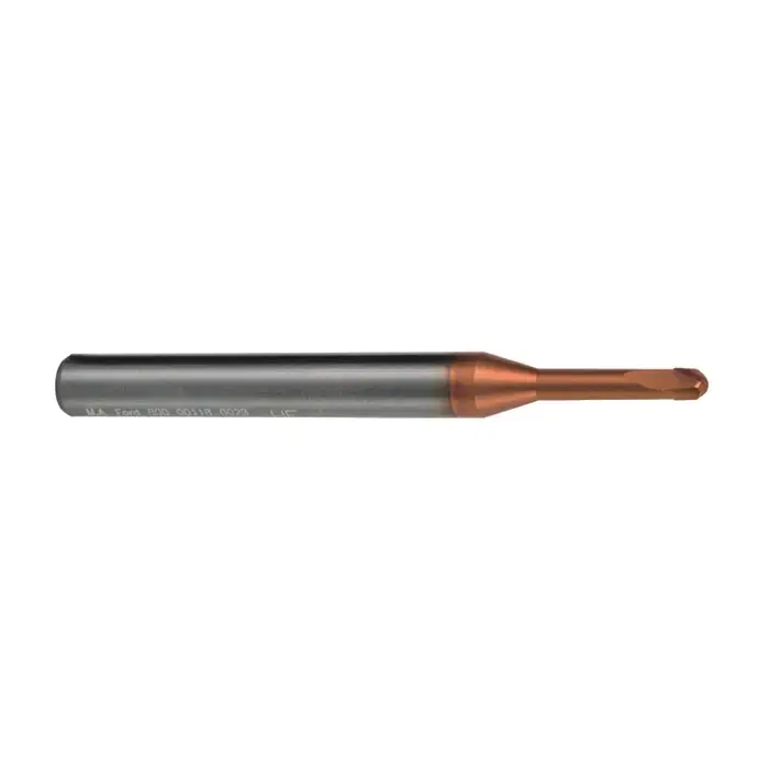 M.A. FORD 156M1000N50A 10.00mm Size, 6.50mm LOC, 2 Flute, Solid Carbide Ball End Mill Deal