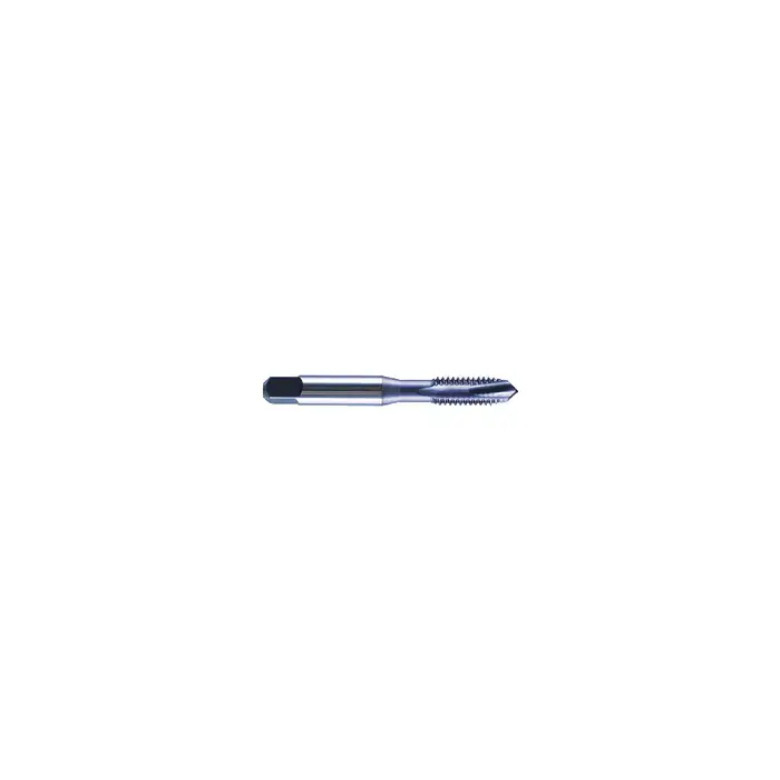 Professional Grade REGAL 075737MS M12-1.75 Size, D6 Thread Limit, Plug Chamfer, 3 Flute, TiAIN H.S.S PMX, Right Hand Cut Spiral Pointed Tap