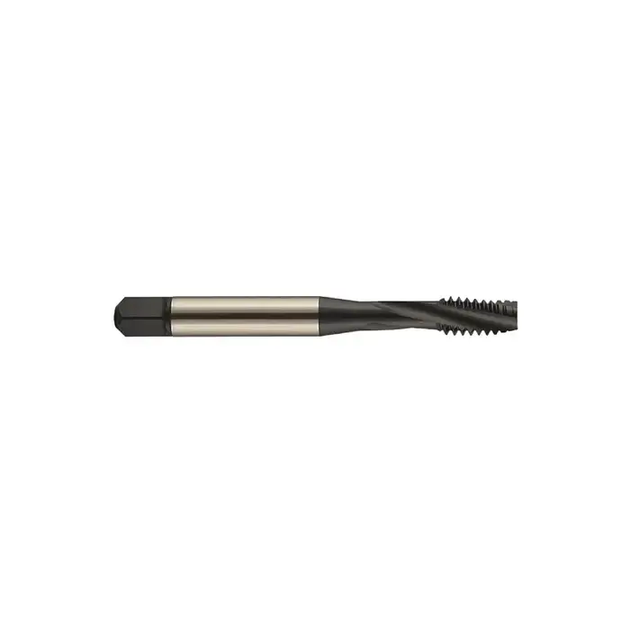 YMW 387035 6-32 Size, H5 Thread Limit, Bottoming Chamfer, 3 Flute, Black Oxide Vanadium High Speed Steel, Right Hand Cut Spiral Fluted Tap Professional Grade