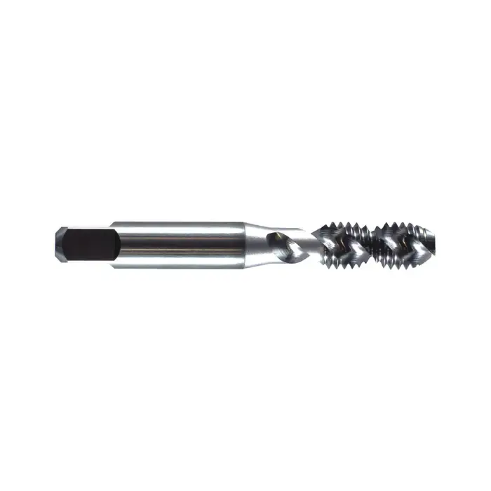 Same Day Shipping REGAL 076840MS 4-40 Size, H3 Thread Limit, Modified/Semi Bottoming Chamfer, 2 Flute, Chrome H.S.S E, Right Hand Cut Spiral Fluted Tap