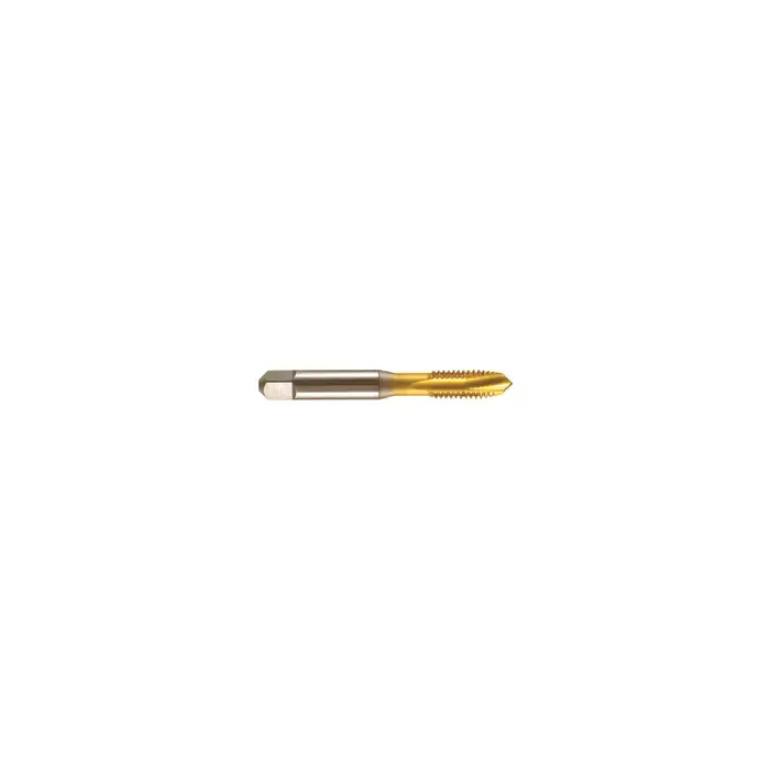 Reduced Price REGAL 073409MS 3/8"-16 Size, H3 Thread Limit, Plug Chamfer, 3 Flute, TiN H.S.S E, Right Hand Cut Spiral Pointed Tap