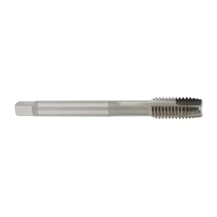 Hassle-Free Returns YMW 3/8"-24 Size, H4 Thread Limit, Plug Chamfer, 3 Flute, Bright Vanadium High Speed Steel, Right Hand Cut Spiral Pointed Tap