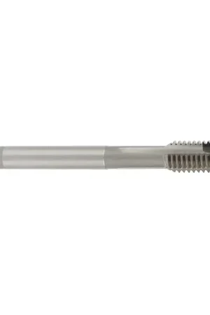 YMW 9/16"-12 Size, H4 Thread Limit, Plug Chamfer, 3 Flute, Bright Vanadium High Speed Steel, Right Hand Cut Spiral Pointed Tap Clearance