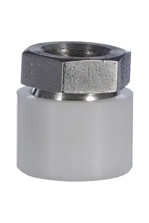 VLIER NSSP306 1/2"-13 Thread Size, 7/8" Pad Dia., 7/8" Overall Height, 3/4" Hex Toggle Pad Best Seller
