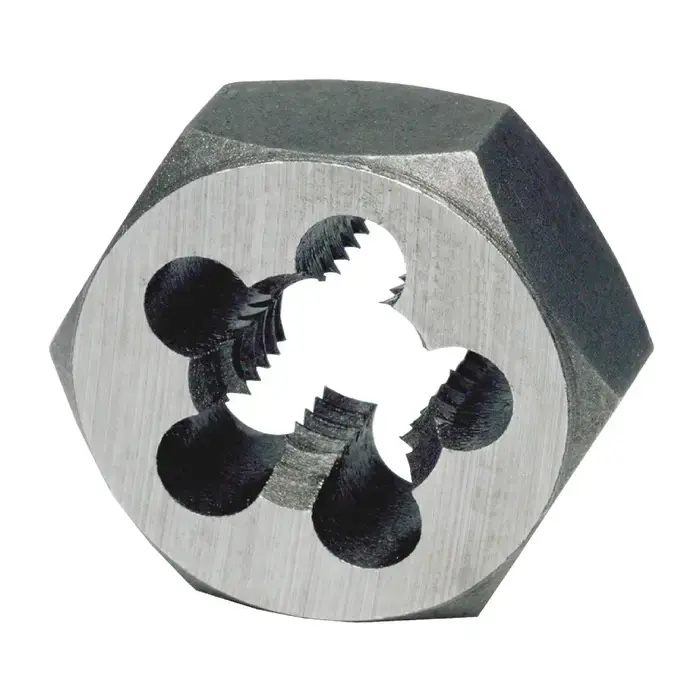 TTC 18-607-100 7mm-1.00mm Metric Thread Thread Type Carbon Steel Hexagon Die Save Now