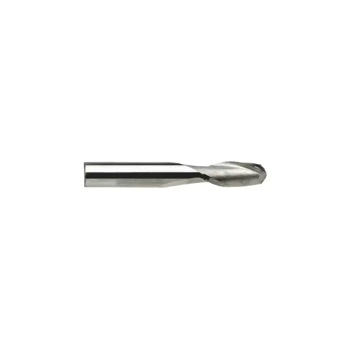 RUSHMORE USA 103537 1/4" Size, 3/4" LOC, 2 Flute, Solid Carbide Ball End Mill Clearance