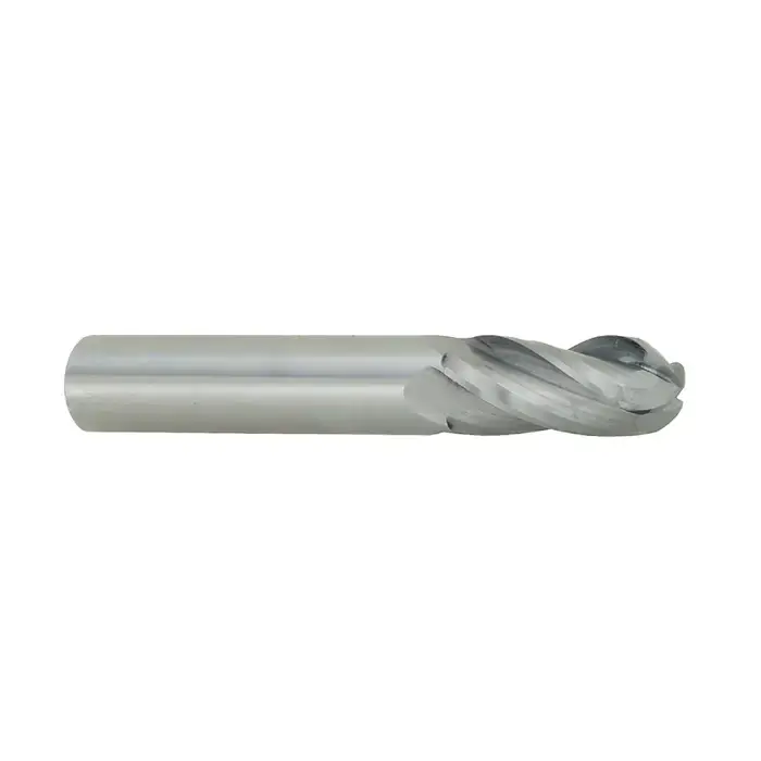 M.A. FORD 14010000 1" Size, 1-1/2" LOC, 4 Flute, Solid Carbide Ball End Mill Same Day Shipping