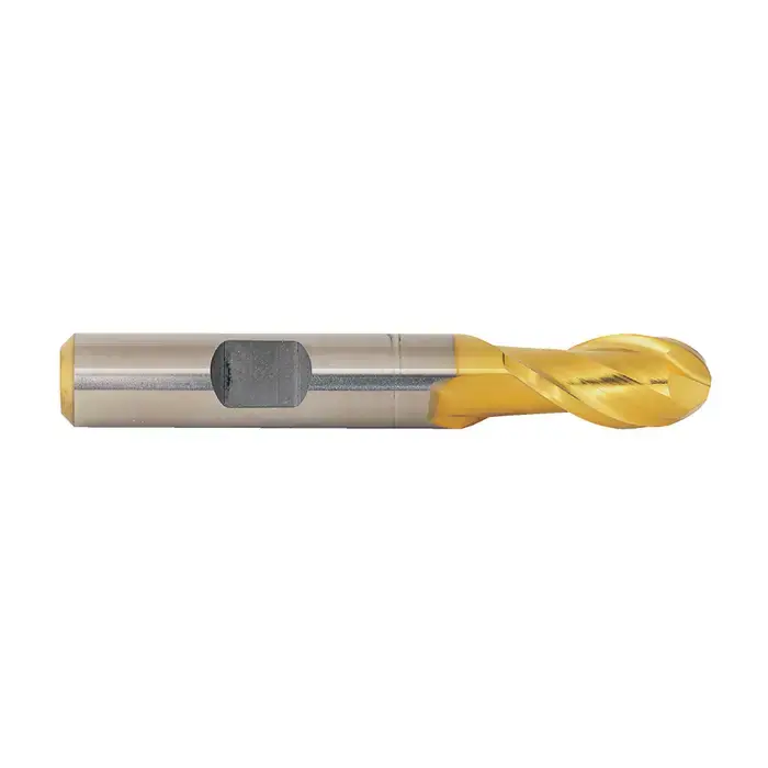 WELDON 27607 3/16" Size, 1/2" LOC, 2 Flute, M42 8% Cobalt Ball End Mill Discount