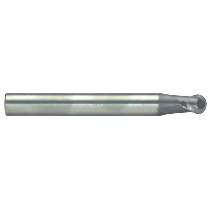 ROBBJACK 1/2" Size, 1/2" LOC, Solid Carbide Ball End Mill Fresh Stock