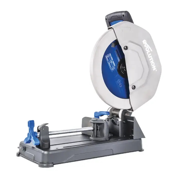 EVOLUTION S355CPSL 14" Blade Diameter, 1550 No Load RPM, 1" Arbor Cut-Off/ Chop Saw Buy Online