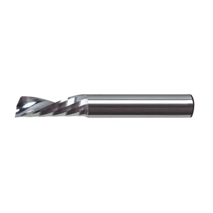 RUSHMORE USA 108471 3/16" Size, 3/8" LOC, 1 Flute, Solid Carbide Router Mill Authentic
