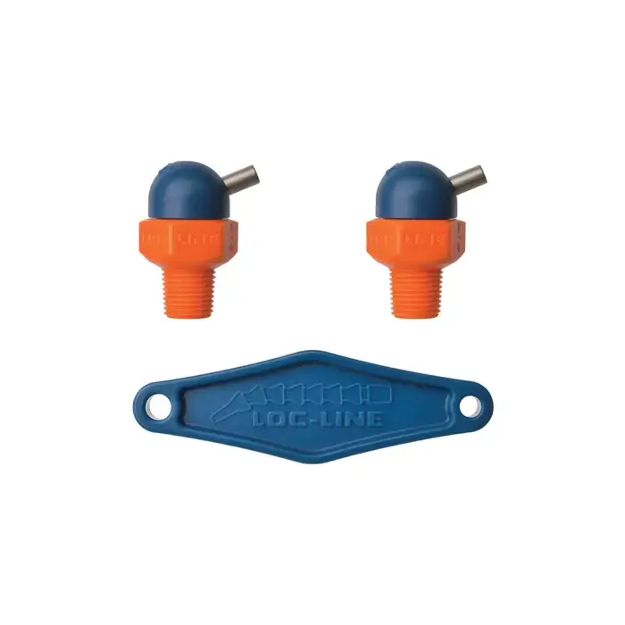 LOC-LINE 72011 2 Piece Pack 0.062" Inside Diameter Hose Nozzle Top Rated