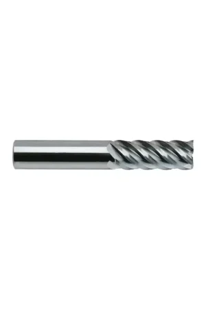 YG1 86588TN 7/16" Size, 1" LOC, 5 Flute, TiN Solid Carbide Finishing End Mill Authentic
