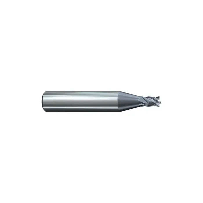 T&O GM99948036 1/8" Size, 3/16" LOC, 0.03" Radius, 4 Flute, Solid Carbide Finishing End Mill Clearance