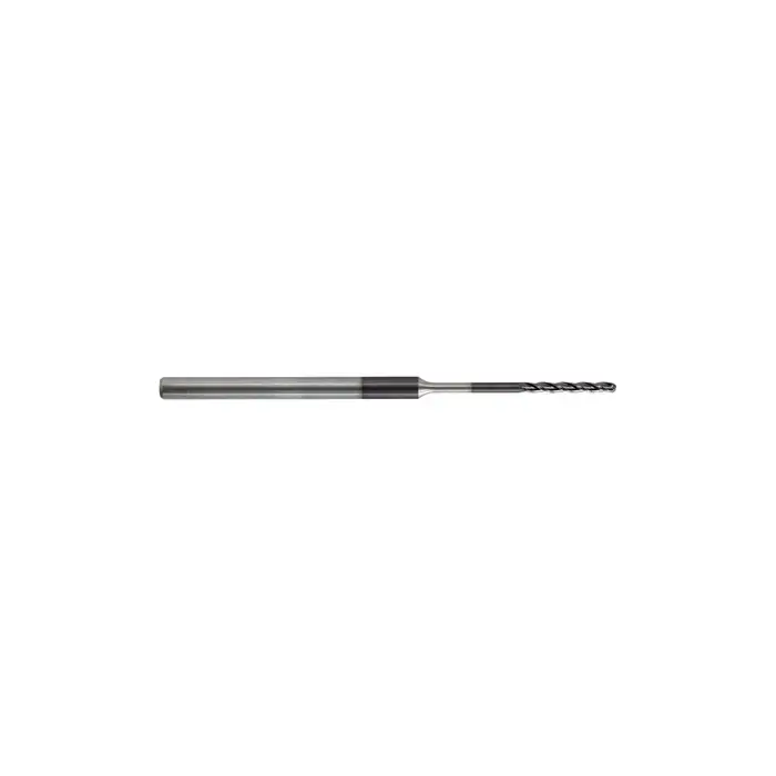 KEO 930 Solid Carbide End Mill, Ø.031 x .155, .300 Reach Length, 3 Flute, 5xD Flute Length, Ballnose, AlTiN Coated Flash Sale