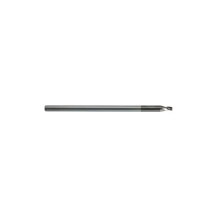 Top Rated KEO 930 Solid Carbide End Mill, Ø.035 x .053, Long Shank, 3 Flute, Stub Length, Square, AlTiN Coated