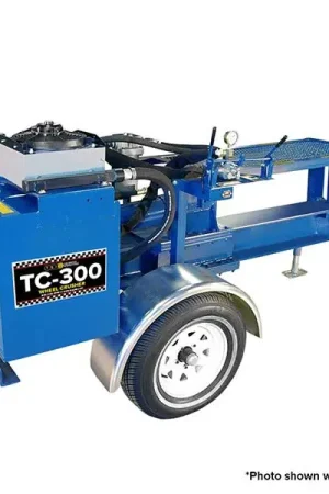 New Release TSI TC-300 EP Wheel Crusher (Electric Power) Salvage and Recycling Equipment