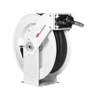 Fan Favorite Samson 505 220 - Full Metal Reel HD Double Pedestal Hose Reel