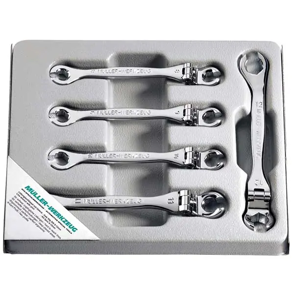 Mueller-Kueps 457 705 Line Wrench Kit, 5 pcs. 8,9,10 Weekend Sale