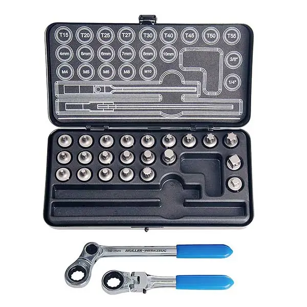 Mueller-Kueps 514 600 X-Small Ratchet Bit Kit Discount