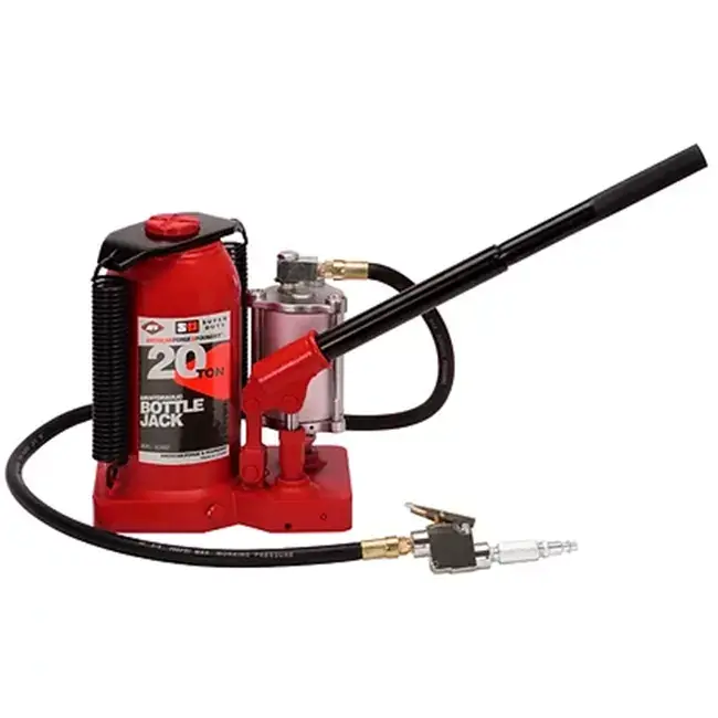 Price Cut AFF 5620SD 20 Ton Super Duty Air Hydraulic Bottle Jack