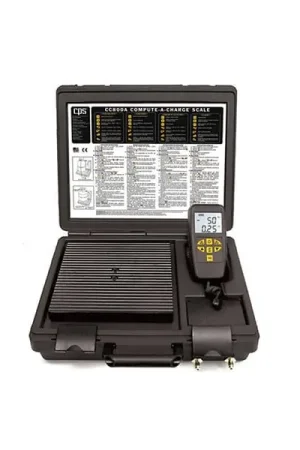 CPS Products CC800A COMPUTE-A-CHARGE Programmable Electronic A/C Charging/Recovery Scale 220lbs Capacity Discount