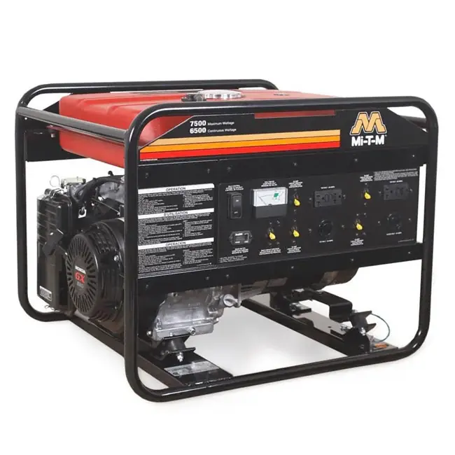 Mi-T-M GEN-7500-0MH0 7500 Watt Gas Generator With Honda Engine Trending