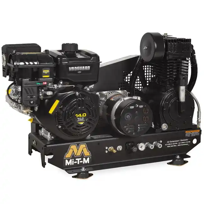 Factory Price Mi-T-M AG2-SV14-BE 8 Gallon Two Stage Gasoline Generator & Air Compressor