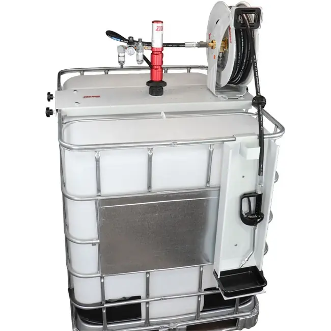 Luxury Zeeline by Milton ZE1700PK-IBC-400 - 3 1 Premium Series Pump Kit IBC With Reel and Control Valve