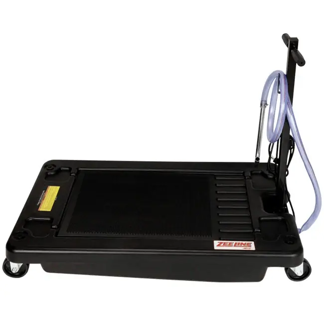 Zeeline by Milton ZELP17 EP - 17 Gallon Poly Low Profile Oil Drain With Electric Evacuation Pump Final Sale