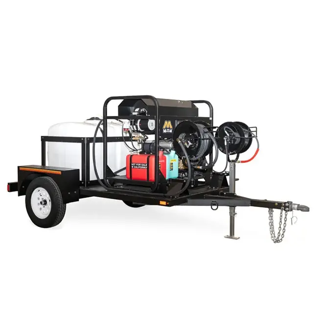 Mi-T-M AW-9000-0007 - Single-Axle Trailer with 200-Gallon Capacity Latest